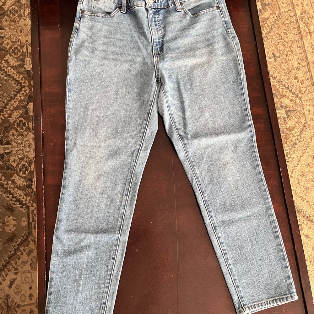 Talbots Flawless Slim Ankle Jeans in Light Blue